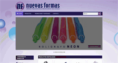 Desktop Screenshot of nuevasformas.com.ar